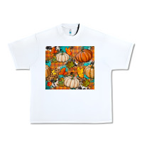 White fall pumpkin tumbler Urban Heavy Tee - BundleAndBundleShop