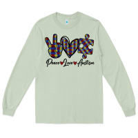 Matcha Peace Love Autism Long Sleeve Tee - Bettercallsaul