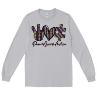 Moon Dust Peace Love Autism Long Sleeve Tee - Bettercallsaul