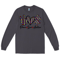 Smoke Peace Love Autism Long Sleeve Tee - Bettercallsaul