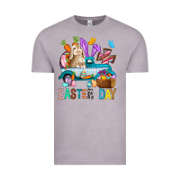 Vintage Zinc Easter Day With Truck Vintage Tee - BundleAndBundleShop