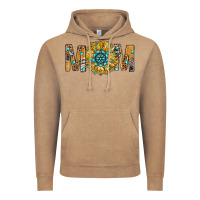 Western Mom With Gemstone And Sunflower Vintage Hoodie | Teevron