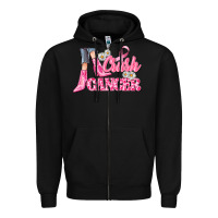 Black crush cancer Zipper Hoodie - CowGirlArtShop