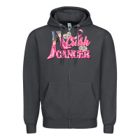 Smoke crush cancer Zipper Hoodie - CowGirlArtShop