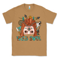 Toasted Coconut Western İndian Wild Soul With Braid Hair Woman Classic Tee - BundleAndBundleShop