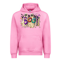 Fuchsia Pink boo Urban Hoodie - CowhideDigitalArt