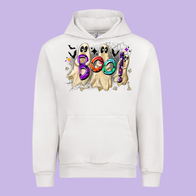 Boo Urban Hoodie Designed By Cowhidedigitalart