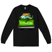 Black St Patrick's Day Truck Long Sleeve Tee - Bettercallsaul