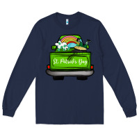 Navy St Patrick's Day Truck Long Sleeve Tee - Bettercallsaul