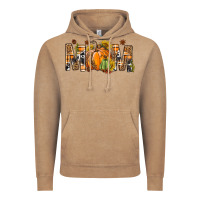 Vintage Coffee Western Mom With Pumpkins Vintage Hoodie - BundleAndBundleShop