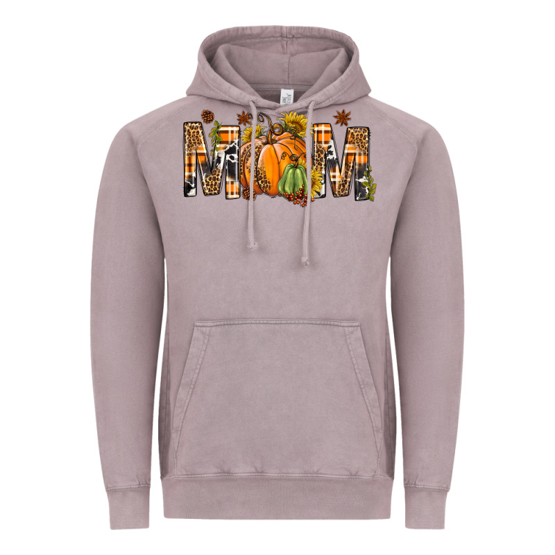 Western Mom With Pumpkins Vintage Hoodie by BundleAndBundleShop | Teevron