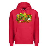 Cardinal St. Patrick's Tennessee map Premium Hoodie - OliviaCreatesArt