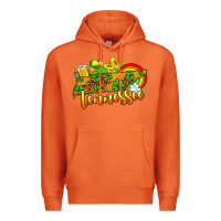Carrot St. Patrick's Tennessee map Premium Hoodie - OliviaCreatesArt