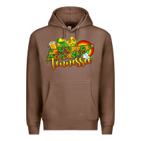 Chestnut St. Patrick's Tennessee map Premium Hoodie - OliviaCreatesArt