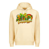 Pina Colada St. Patrick's Tennessee map Premium Hoodie - OliviaCreatesArt