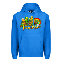 True Royal St. Patrick's Tennessee map Premium Hoodie - OliviaCreatesArt