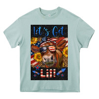 Arona Western Let's Get Lit Cow Heavy Core Tee - LillyAllenDesigns