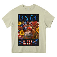 Mossy Western Let's Get Lit Cow Heavy Core Tee - LillyAllenDesigns