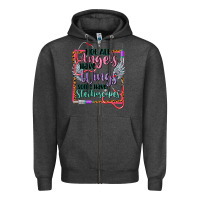 Charcoal Heather Not all angels have wings Zipper Hoodie - CowGirlArtShop