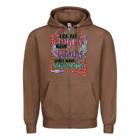 Chestnut Not all angels have wings Zipper Hoodie - CowGirlArtShop