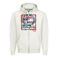 Oatmeal Heather Not all angels have wings Zipper Hoodie - CowGirlArtShop