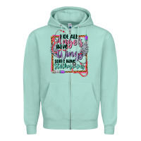 Seafoam Not all angels have wings Zipper Hoodie - CowGirlArtShop