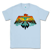 Dusty Blue thunderbird wild soul Classic Tee - JahusDesignShop