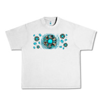 Turquoise Gemstone Sunflower Urban Heavy Tee | Teevron
