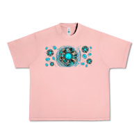 Salmon turquoise gemstone sunflower Urban Heavy Tee - JahusDesignShop