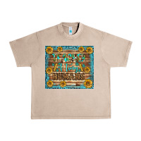 French Oak teacher of tiny humans tumbler Urban Heavy Tee - BundleAndBundleShop