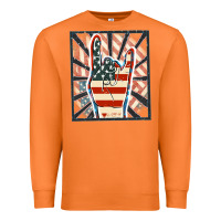 Carrot Freedom rock hand Premium Sweatshirt - FaDigitalArtStudio