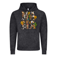 Vintage Black Western Mama With Sunflowers Vintage Hoodie - BundleAndBundleShop