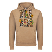 Vintage Coffee Western Mama With Sunflowers Vintage Hoodie - BundleAndBundleShop
