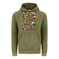 Vintage Olive Western Mama With Sunflowers Vintage Hoodie - BundleAndBundleShop