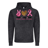 Vintage Black peace love cure Vintage Hoodie - RanaPortraitStore