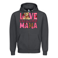 Smoke Love is being called Mama Valentine's Day Zipper Hoodie - HowdyJamesFarm