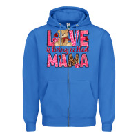 True Royal Love is being called Mama Valentine's Day Zipper Hoodie - HowdyJamesFarm