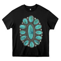 Black Turquoise Gemstone Jewelry Heavy Core Tee - LillyAllenDesigns