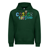 Forest Green easter vibes Urban Hoodie - CowhideDigitalArt