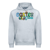 Heather Grey easter vibes Urban Hoodie - CowhideDigitalArt