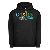 Pigment Black easter vibes Urban Hoodie - CowhideDigitalArt