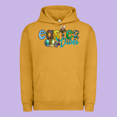 Easter Vibes Urban Hoodie Designed By Cowhidedigitalart