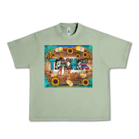 Oil Green teacher vibes tumbler Urban Heavy Tee - BundleAndBundleShop