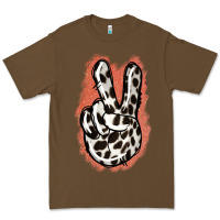 Cacao Dalmatians Skin Peace Sign Premium Tee - Jasminsmagicworld
