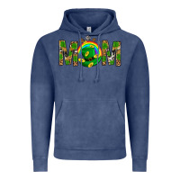 Vintage Denim Western Mom With Shamrock Vintage Hoodie - BundleAndBundleShop
