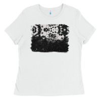 White cowhide background Ladies Tee - BarkalooDesign