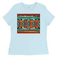 Baby Blue turquoise gemstone western Ladies Tee - Jasminsmagicworld
