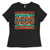 Black turquoise gemstone western Ladies Tee - Jasminsmagicworld