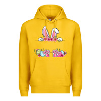 Lemon Easter bunny name frame Premium Hoodie - OliviaCreatesArt