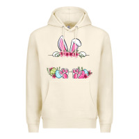 Tofu Easter bunny name frame Premium Hoodie - OliviaCreatesArt